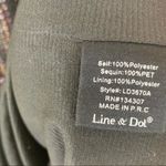 Line and Dot  Thea Sequin Mini Dress in Black Size Small NWT Party Holiday NYE Photo 6