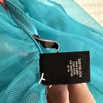 Victoria's Secret Victoria’s Secret Sheer Blue Coral Neon Lace Mesh Babydoll Lingerie Sz S Small Photo 6