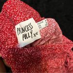 Princess Polly red floral print mini skirt size 0 women’s Photo 1