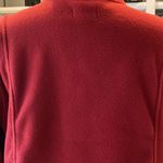 Merona Burgandy Fleece Zip up Jacket Medium Photo 3