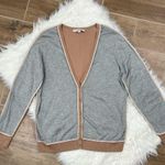 Loft dual tone varsity cardigan sweater Photo 1