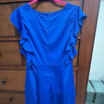 Daytrip Blue Ruffled Dress Photo 1