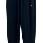 Nike  elastic waist black straight leg Cozycore pants XS #712 Photo 0