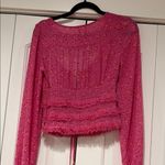 Free People  Pink Lolita Top XS Photo 6