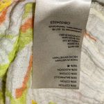 Free People  Size S White Orange Yellow Green Retro Combo Fleur Print Tunic Dress Photo 14