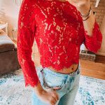 Boutique Red Top Photo 0