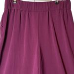 Candie's ‎ Wide Leg Cropped Capri Trousers Pants Size XL Purple JZ93X006RS Photo 4