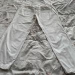 Anthropologie  Pilcro Hyphen white Y2K mid rise straight leg jeans, size 32 plus Photo 9