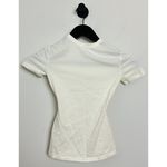 SKIMS Stretch Cotton Tee in Bone Size XX-Small Photo 4