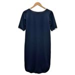 Shabby Apple Shirt Dress Size XS Contrast Trim Knit Navy Blue White Tennis Prep Photo 1