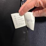 Daniel Palillo Doggy Dog Navy Blue Wool Longline Overcoat Double Breasted Coat Size M Photo 7