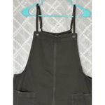 Aerie Tie Strap Shortalls Womens XL Black Casual Overalls Romper Photo 1