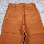 Outerknown Lou Corduroy Pants Ankle Wide Leg High Rise Women’s Size 24 Orange Photo 3