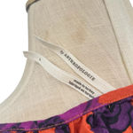 Anthropologie  The Somerset Puff-Sleeve Maxi Dress Floral Orange Purple Small Photo 8