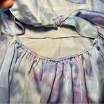 Hollister Tie Dye Mini Bow Dress Women’s Size Small Day Dress Summer Boho Lined Photo 9