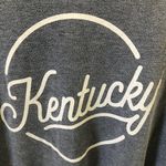 Kentucky Oversized Crewneck Sweatshirt Gray Size M Photo 2