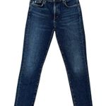 AGOLDE Sophie High Rise Skinny Crop Jeans Dark Wash Denim Revolve Womens Size 27 Photo 5