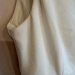 Calvin Klein size 8 white jumpsuit V-Neck Sheath Mini Dress Photo 2