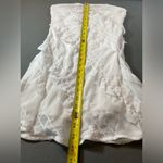 Princess Polly  Strapless Mini Lars Dress‎ with ruffles Size 6 Photo 3