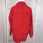 Dress Barn  Corduroy Jacket Oversized 90's/Y2K Red-Large Photo 1