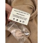 NWT Elle & Riley Cashmere Silk Blend Camel Short Sleeve Top Size S Tan Photo 6