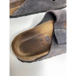 Birkenstock  Arizona Velvet Gray Suede Soft Footbed Size 39 Photo 4