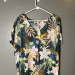 Floral Print Bathing Suit Cover Photo 1