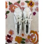 Madewell  Cream Sidewalk High-Top Sneakers in Leather: Sherpa Edition - Size - 8 Photo 5