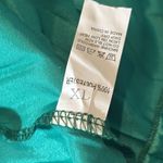 Women’s Green Pleated Maxi Dress One Shoulder Size M NEW Size M Photo 8