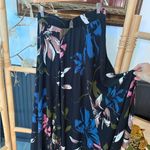 Philosophy Women’s Elastic Waist Pull on Floral Midi Skirt ~ Size Medium 🍄 Photo 1