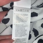 Cupshe Black & White Spotted Blouse Size Large New with tags Photo 7