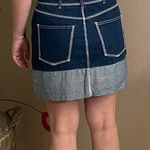 BDG Urban Outfitters Dark Blue Denim Mini Skirt Photo 1
