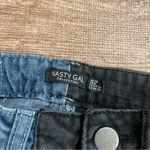 Nasty Gal  Two-Tone Wide-Leg Jeans Size 6 Photo 4
