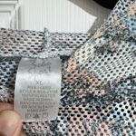 Soho  Women's Floral Mesh Jersey - Pink and Blue Photo 1