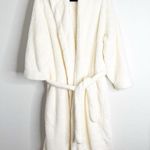 Pottery Barn  Fireside Robe White One Size Photo 1