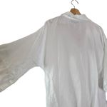 Flax  Lagenlook elbow length sleeve button down shirt Photo 6