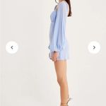 RUMER Camille Mini Dress Cutout Blue Size XS Revolve‎ Photo 2