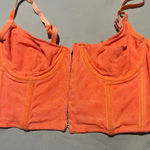 Urban Outfitters Out from Under orange corset crop top small Photo 0