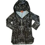 Juicy Couture Y2K vintage paisley Womens Brown tan hoodie velour Size Small Photo 0