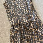 Cheetah Print Jumpsuit Brown Photo 1