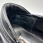 Vintage American Eagle Channing Black Platform Loafer Women 7.5 Chunky Sole goth Photo 5