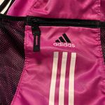 Adidas  Pink/Black Lightweight Drawstring Backpack/ Bookbag Photo 3