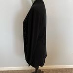 Eileen Fisher Black Sequins Cardigan size Medium Merino Wool Photo 2