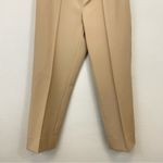 Vince  Pecan Tan Pintuck Stove Pipe Cropped Pants Size‎ 8 Photo 8