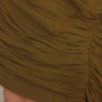 Rouched H line skirt. Xs Brown Photo 2