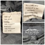 Icelandic Design Wool Tapestry Knit Zip Jacket Nordic Folk Y2K Large F284 Photo 9