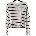 Madewell NWT  Boatneck Pullover Loose Knit Striped Sweater Oversized Size Small Photo 3
