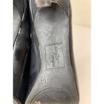 dexflex comfort  Klue Womens Size 6.5 Open Toe Heel Shoes Black Shiny Photo 8