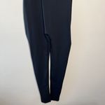 Stript Black Iman Scoop Back Short Sleeve Bodysuit Size XL Made in LA USA Photo 4