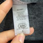 Vintage Brittany Black Gray Floral Open Front Waterfall Shrug Sweater Wrap 90s Photo 5